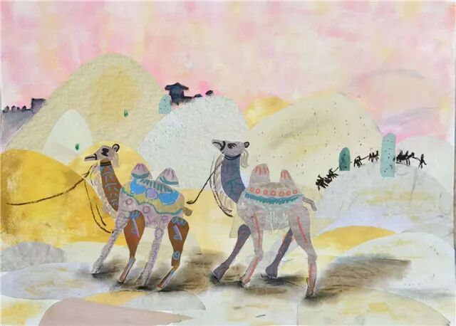 屈梓熙《河西走廊的小脚丫》