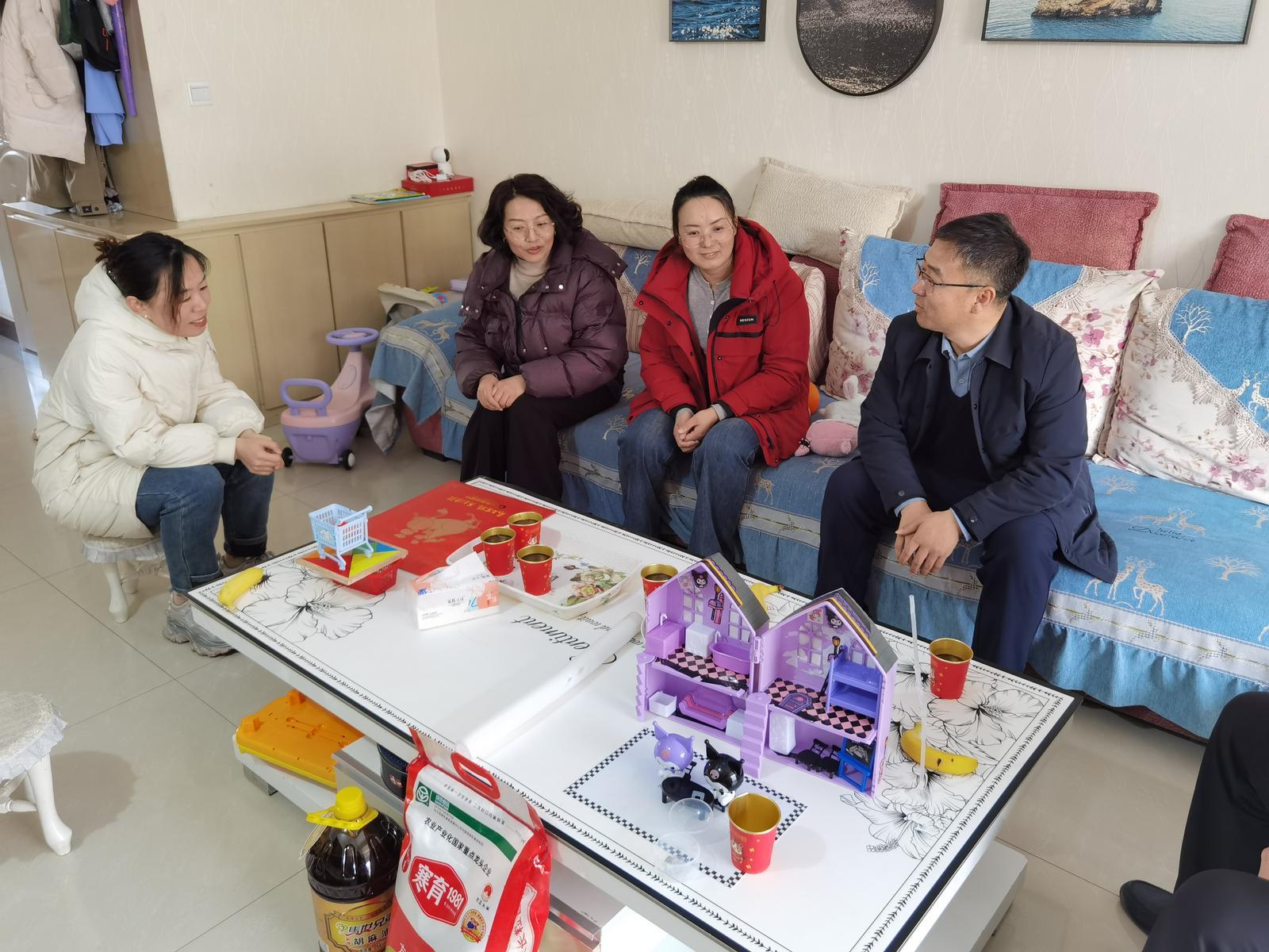 △金昌市委社会工作部走访慰问新就业群体家庭