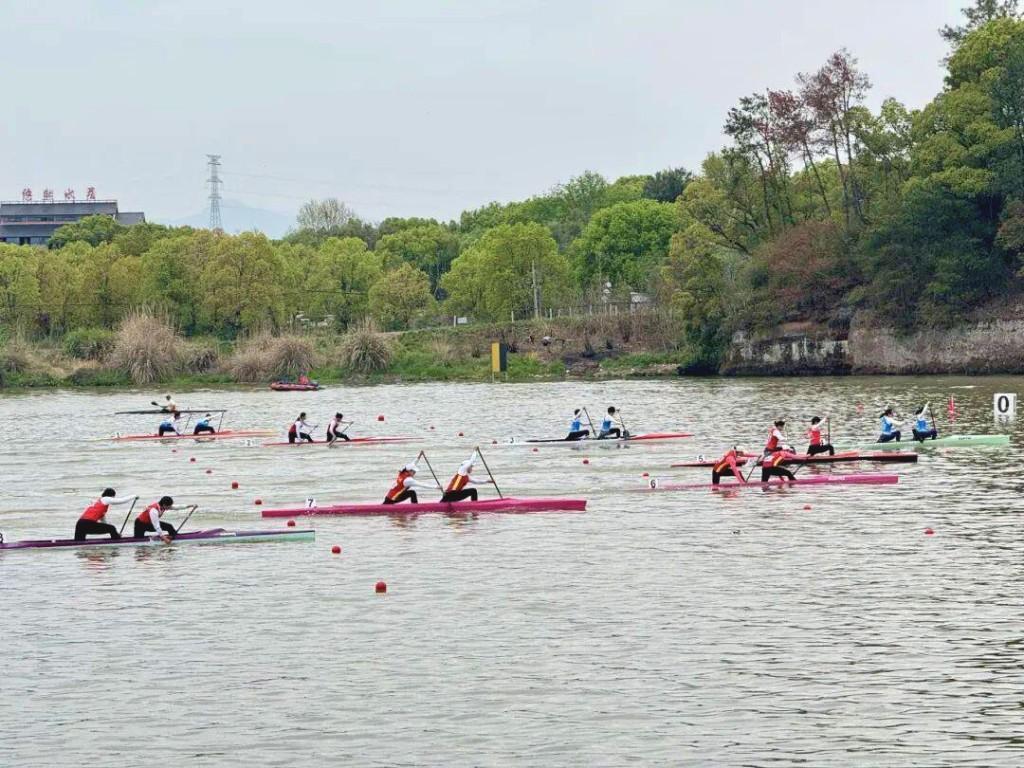 2026年全国皮划艇静水冠军赛（第一站）在浙江衢州龙游县水上运动赛训中心举行。