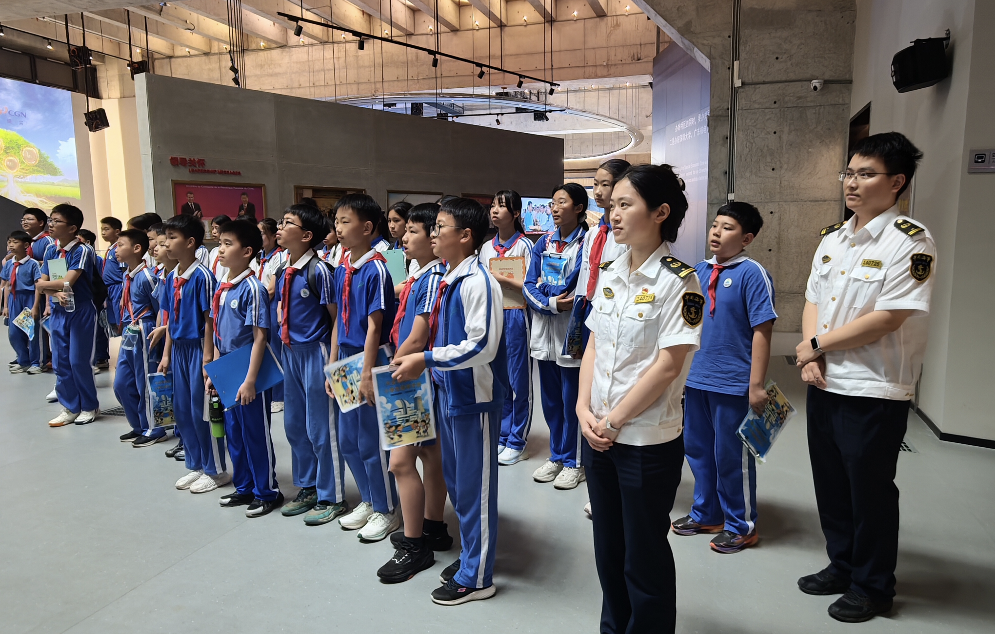 4&middot;15全民国家安全教育日临近 大亚湾海事局带领青少年解锁核电与水上安全知识