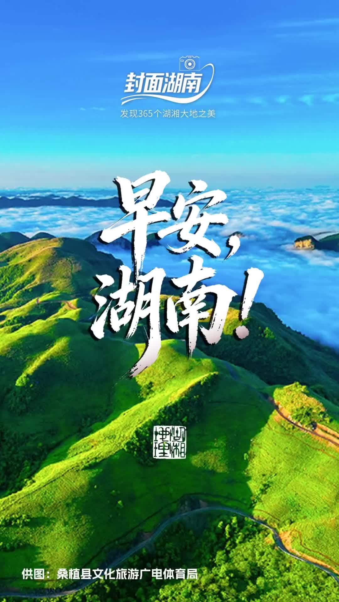 早安湖南｜驰骋桑植南滩，感受高山草甸之辽阔