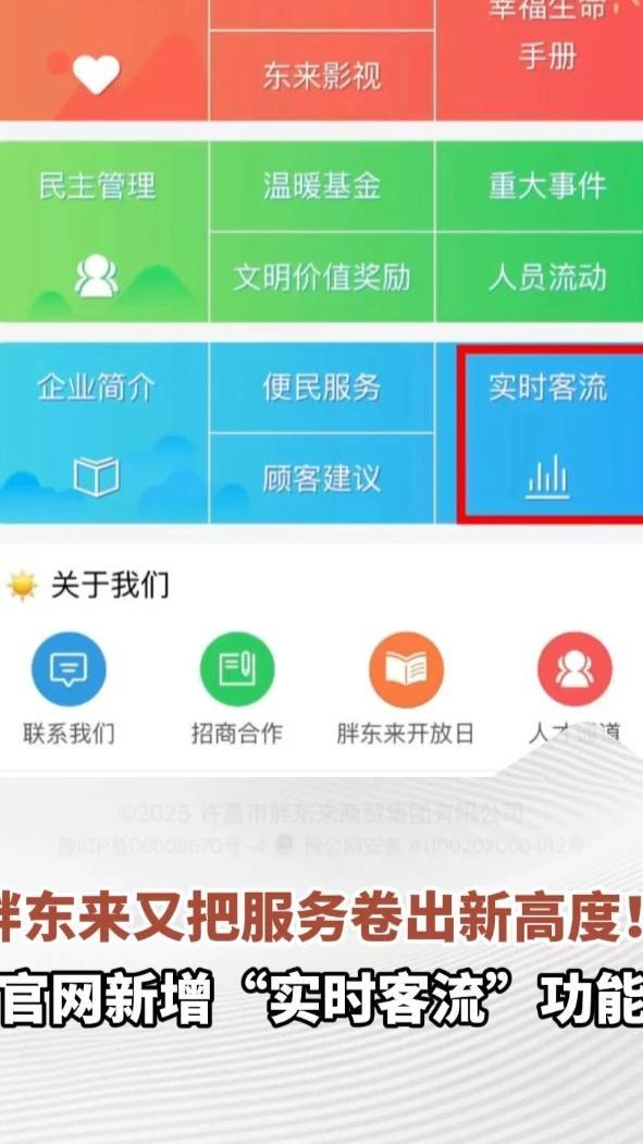 胖东来又把服务卷出新高度！官网新增“实时客流”功能，许昌、新乡14家门店的拥挤度一键可查！先查后出发，避免拥堵。（顶端新闻记者 马涛 宋广军 刘霄 通讯员 武雯）#河南dou知道