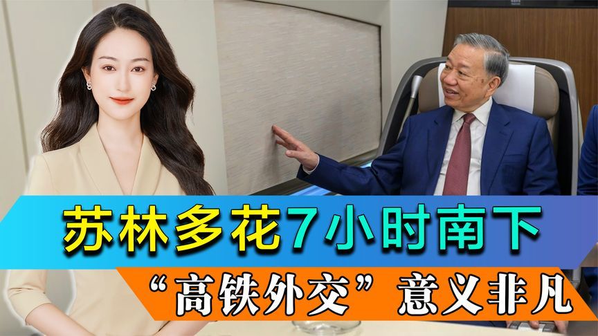 苏林离开北京，多花7小时南下，国际政要为何集体选择中国高铁？