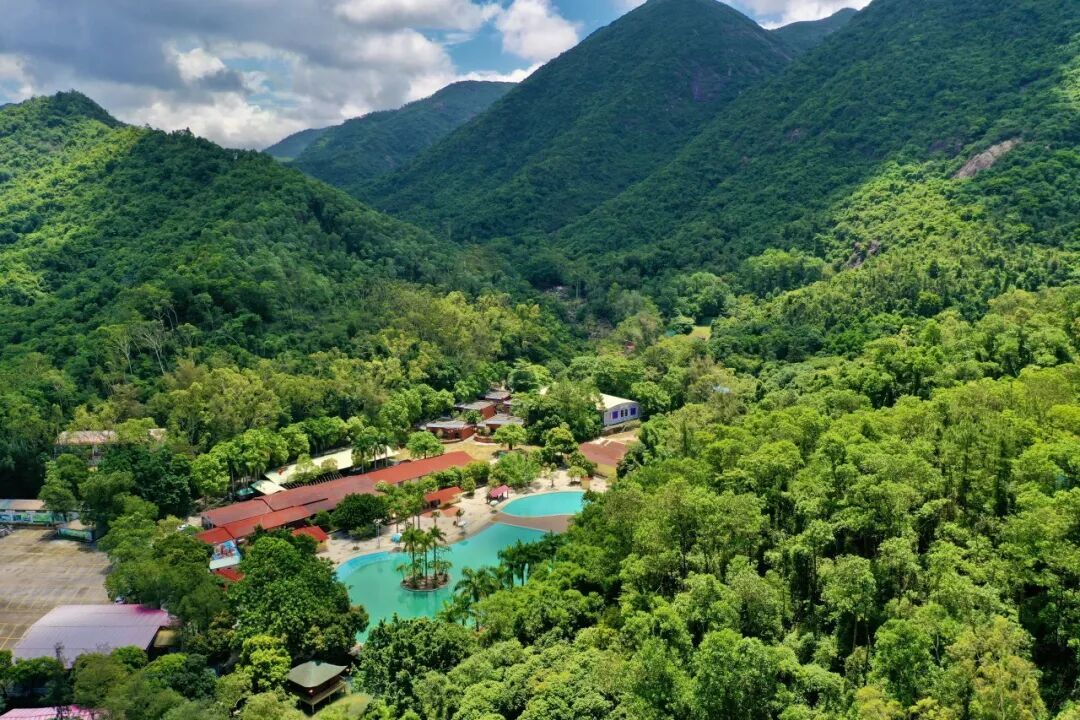 中山市五桂山风景。