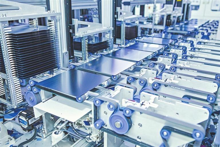 生产线硅片镀膜工序