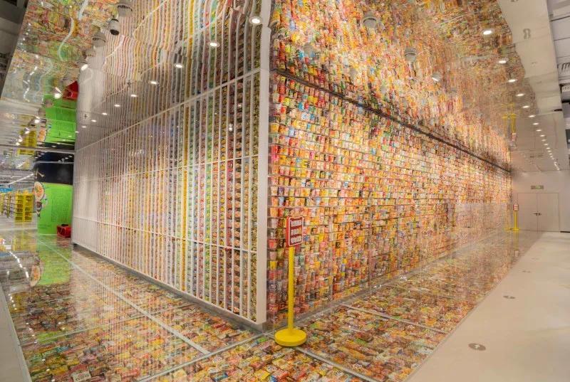 “泡面之城”集中呈现来自全国及全球的3500多种泡面.受访单位供图