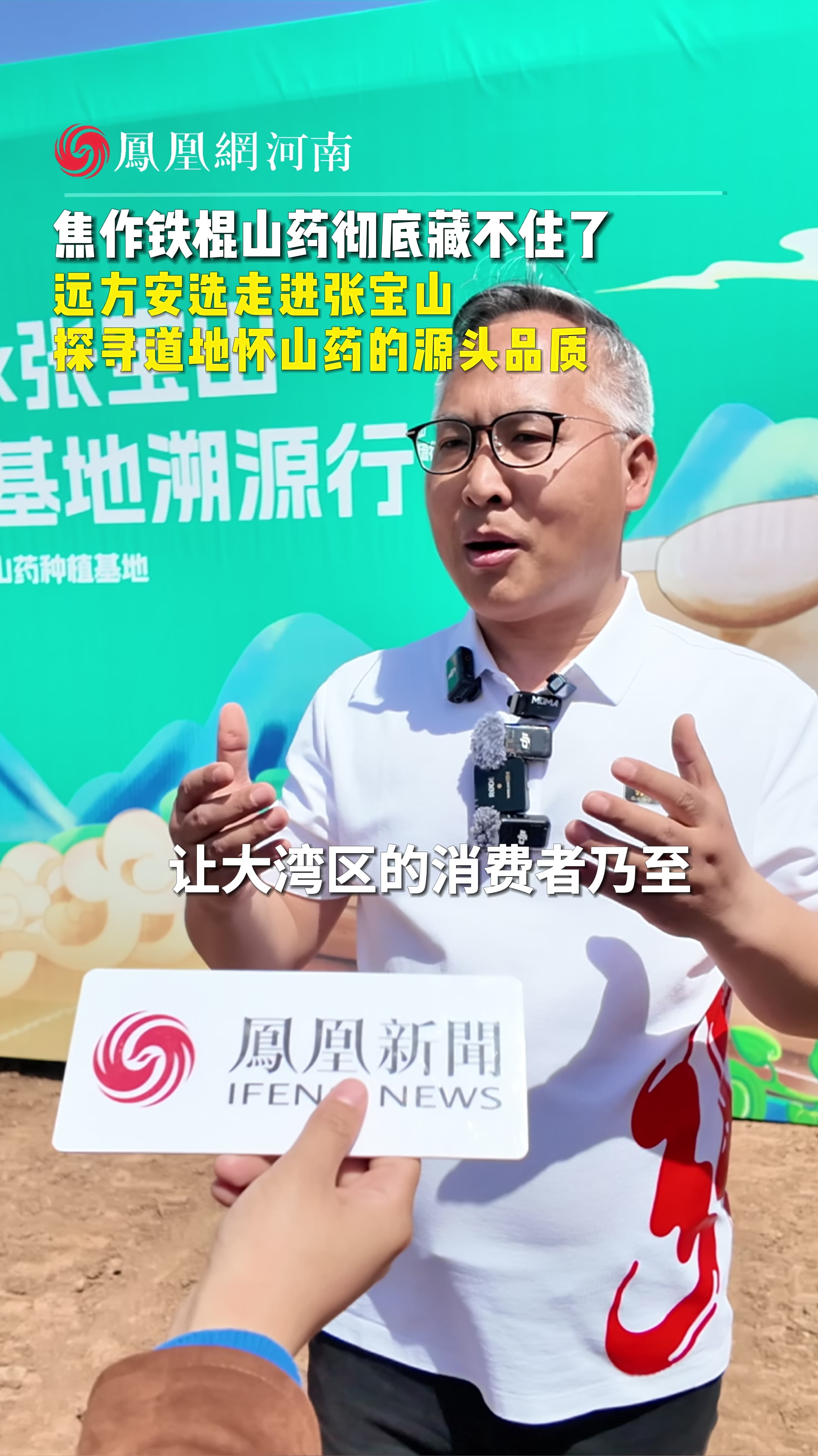 远方安选走进张宝山，助力焦作铁棍山药打开大湾区市场