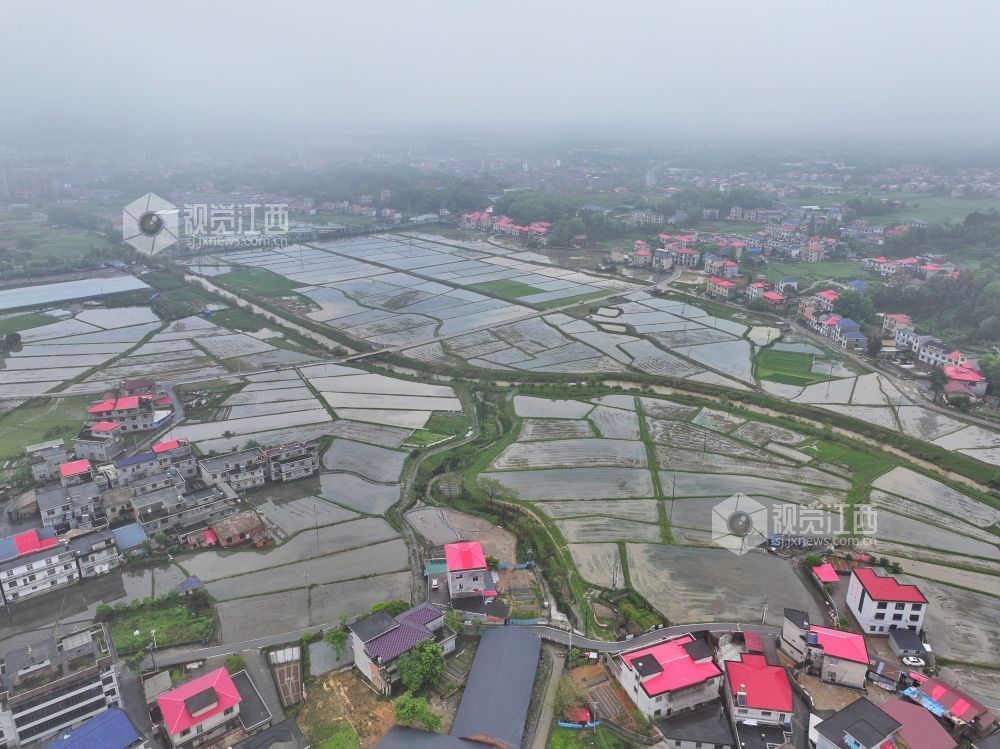 江西芦溪：建设高标准农田（图）