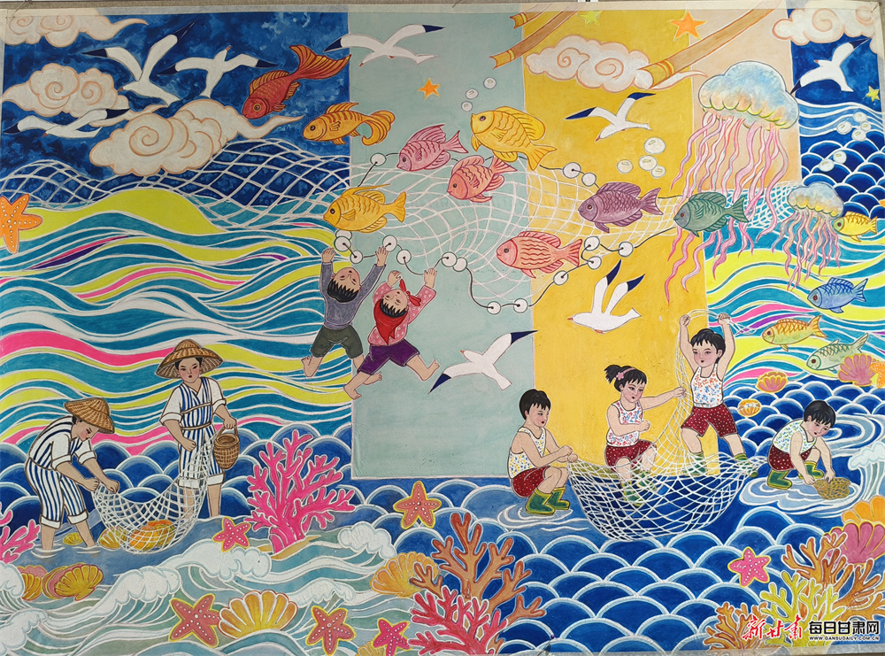 《海畔欢歌》　乔辉霞