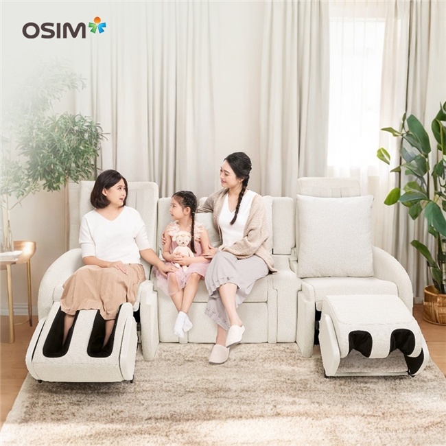 告别疲惫和压力OSIM傲胜这台按摩沙发打造独属于你的“治愈空间”(图5)
