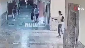 土耳其校园枪击案画面曝光，枪手在走廊里随机杀人