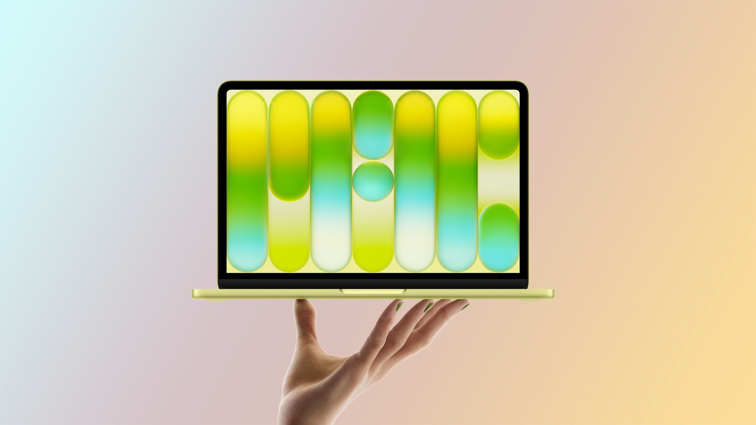 MacBook Neo 上市首日宣传图