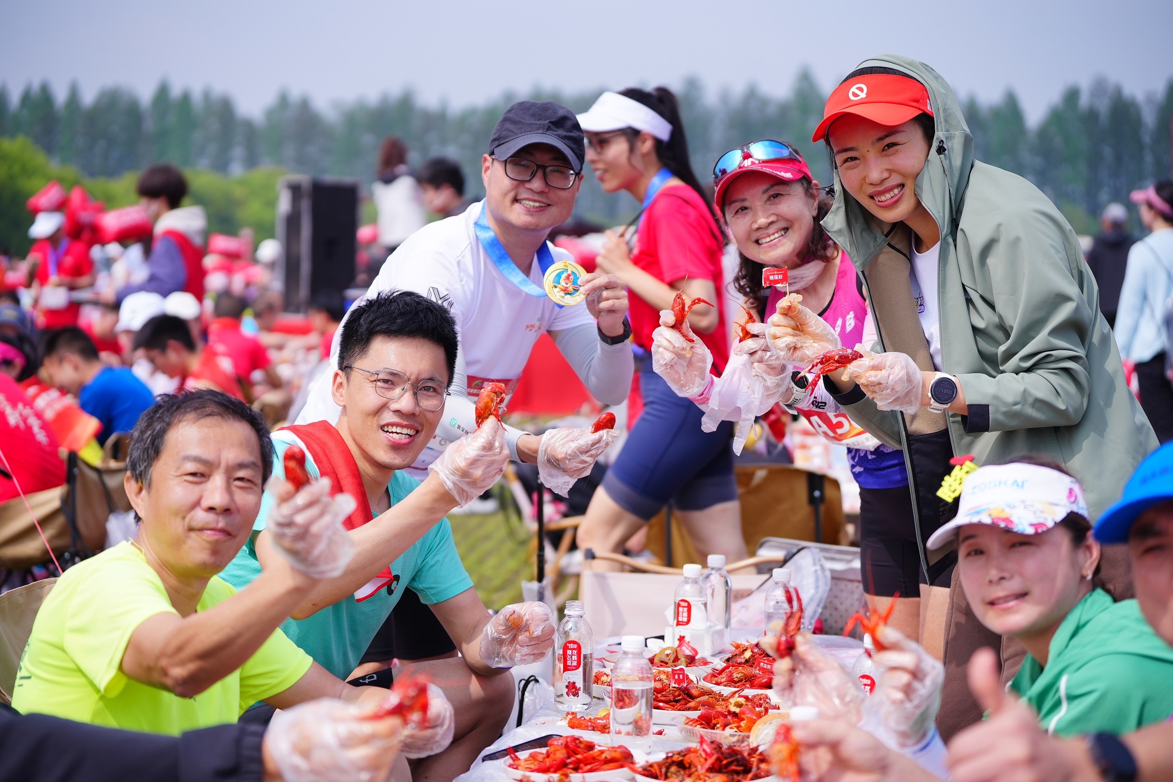 10吨小龙虾宴请全国跑友！2026潜江返湾湖半马打造“最香”马拉松
