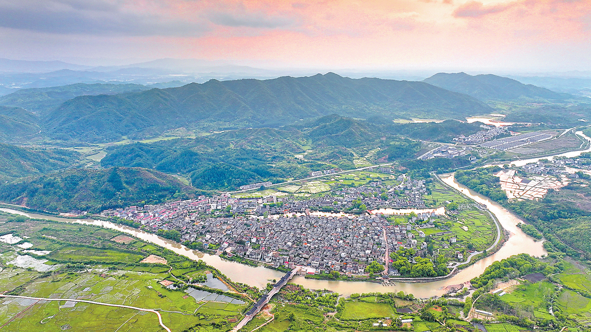 抚州乐安：古村披新绿 美景入画来（图）