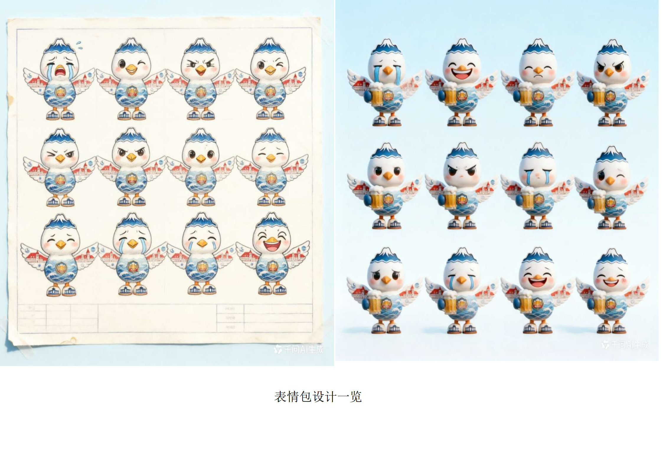 鸥啦奇遇记AIGC成果展 | 纪雨含《欧拉&middot;岛城鸥语》