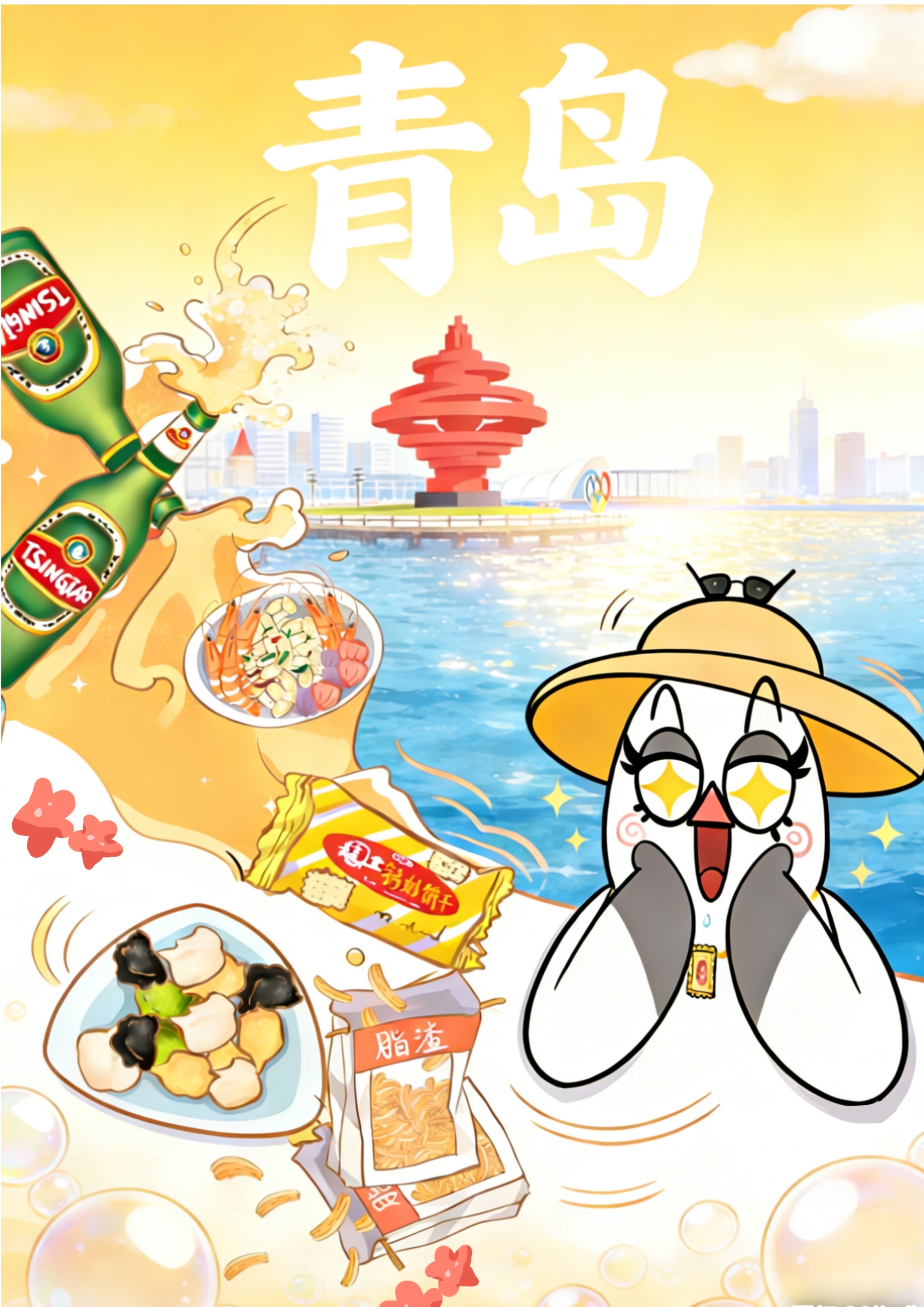 鸥啦奇遇记AIGC成果展 | 姜延梅《欧拉IP》