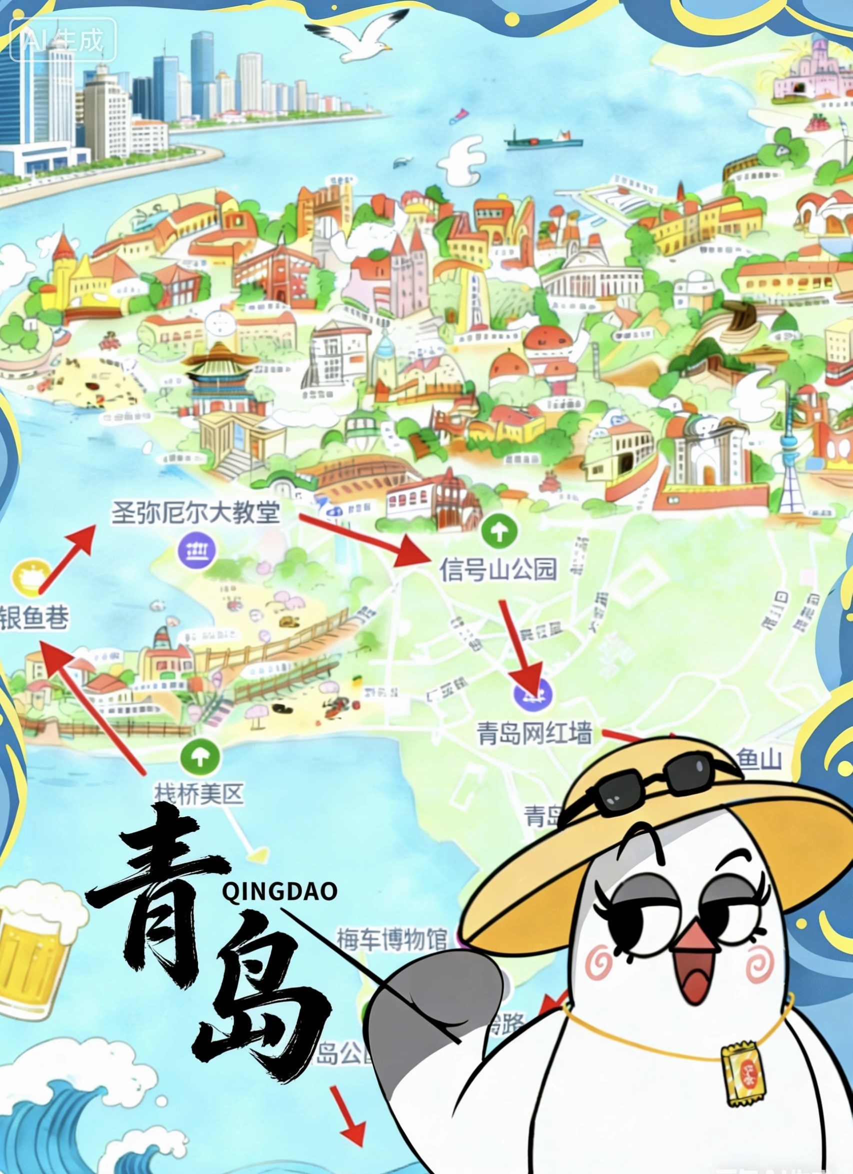 鸥啦奇遇记AIGC成果展 | 姜延梅《欧拉IP》