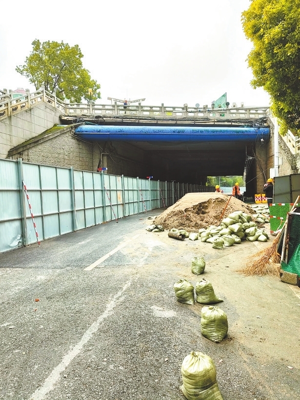 项目施工现场。