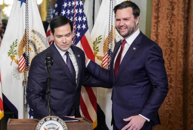 金融时报：万斯在与鲁比奥的“笼斗”中落入下风