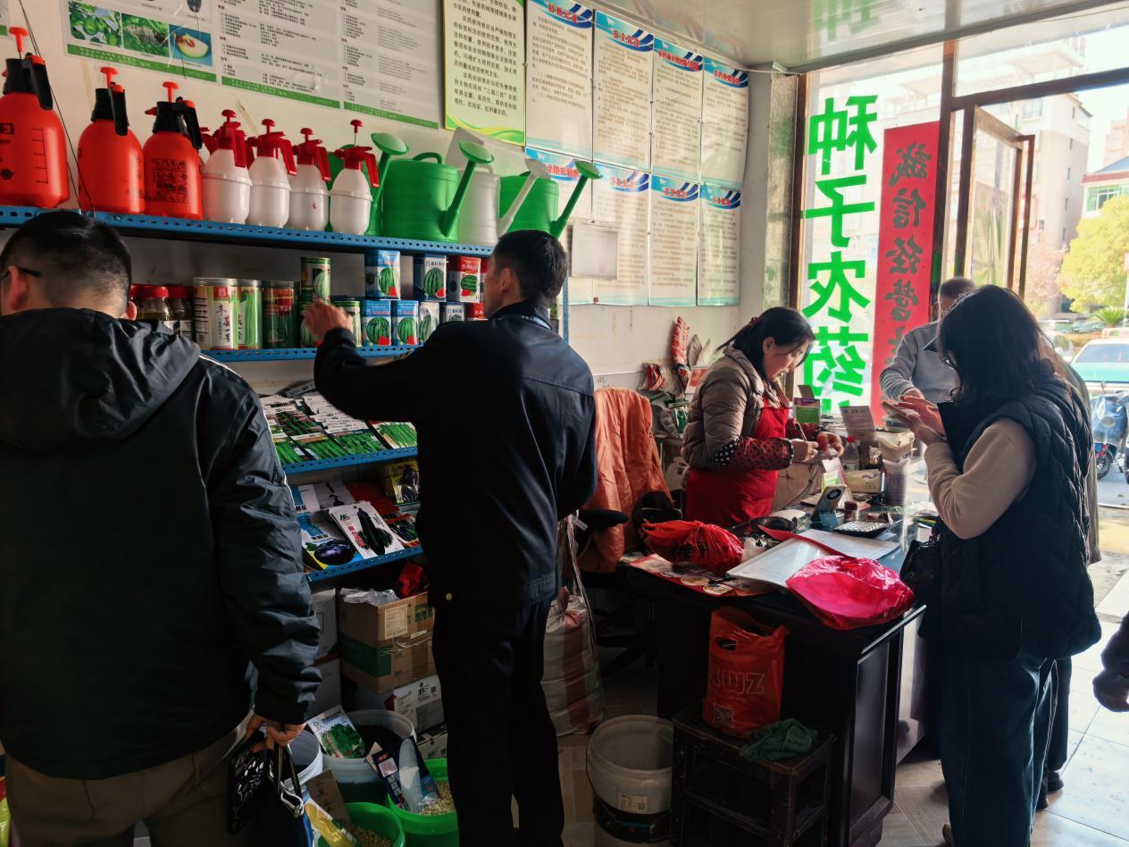农资市场专项检查（瑞昌市农业农村局供图）