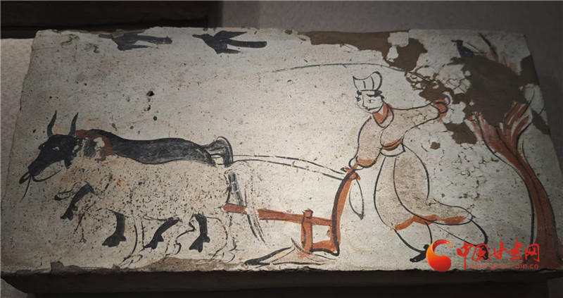 魏晋时期的耕牛图