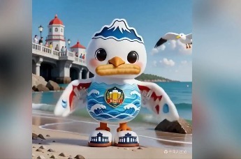 鸥啦奇遇记AIGC成果展 |纪雨含《欧拉·岛城鸥语》