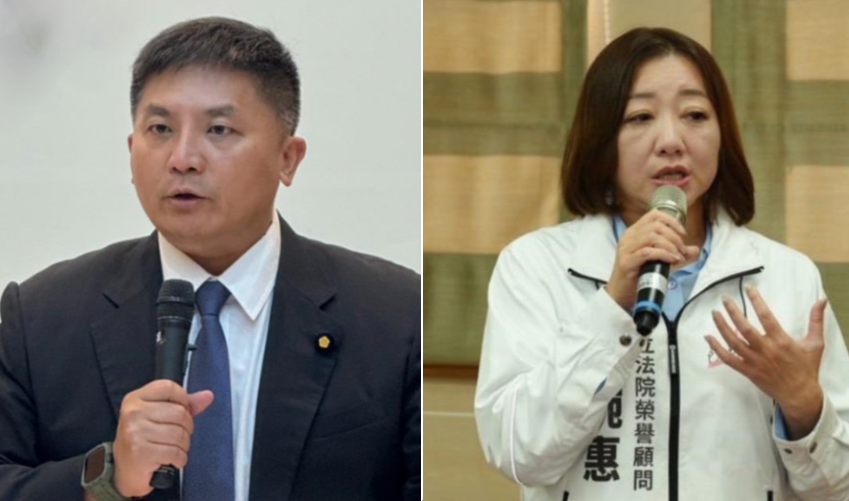 国民党“立委”吴宗宪、民众党前“立委”陈琬惠争取宜兰县长提名