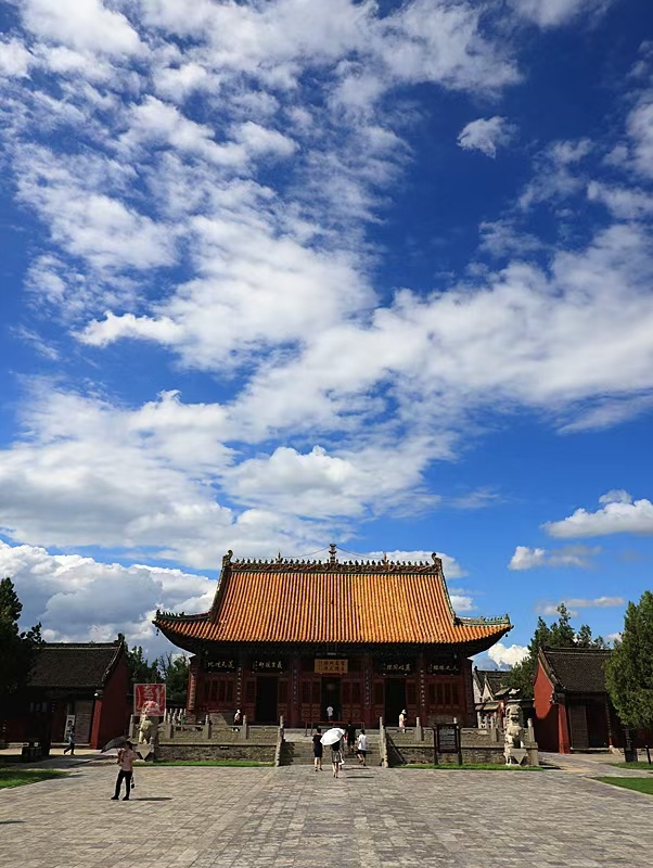 太昊伏羲陵。 苏雪松 摄