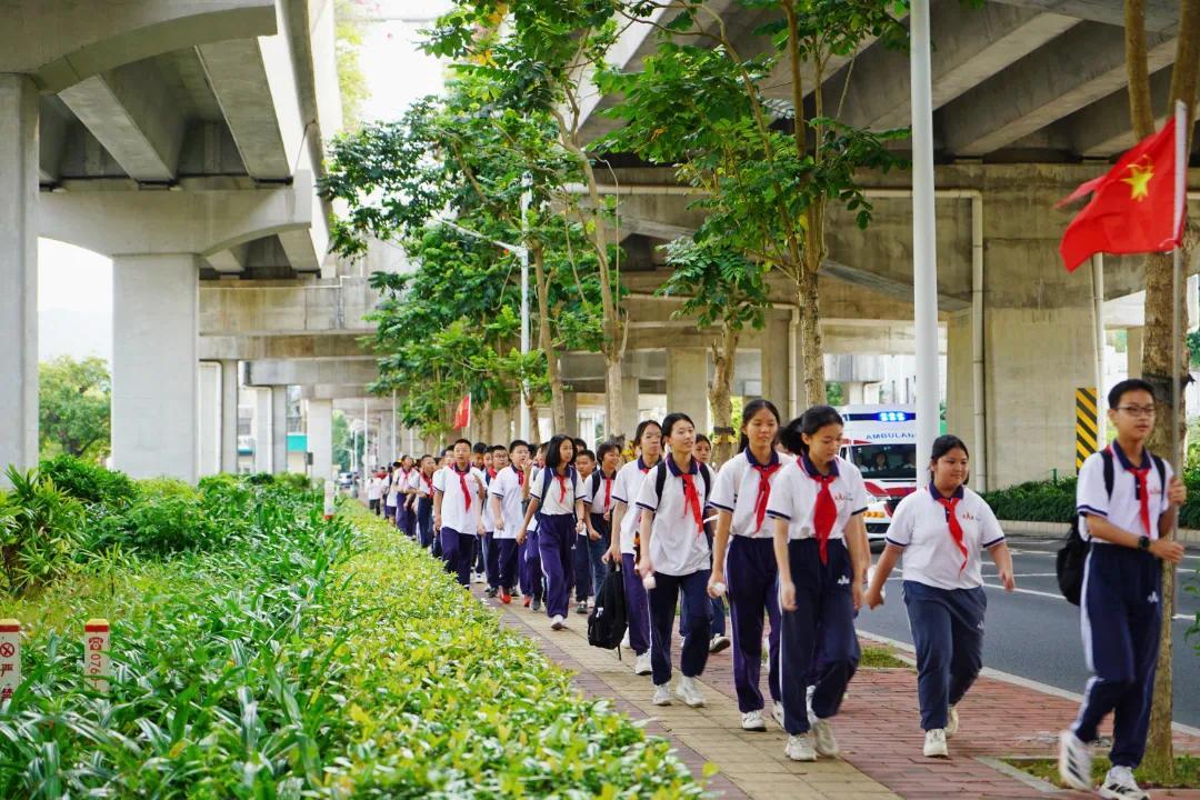 赓续红色血脉 中山五桂山街道师生“重走革命路”