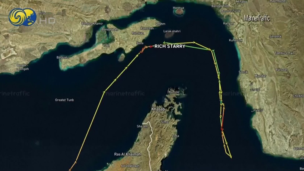 涉华油轮在霍尔木兹海峡折返，未突破美军封锁