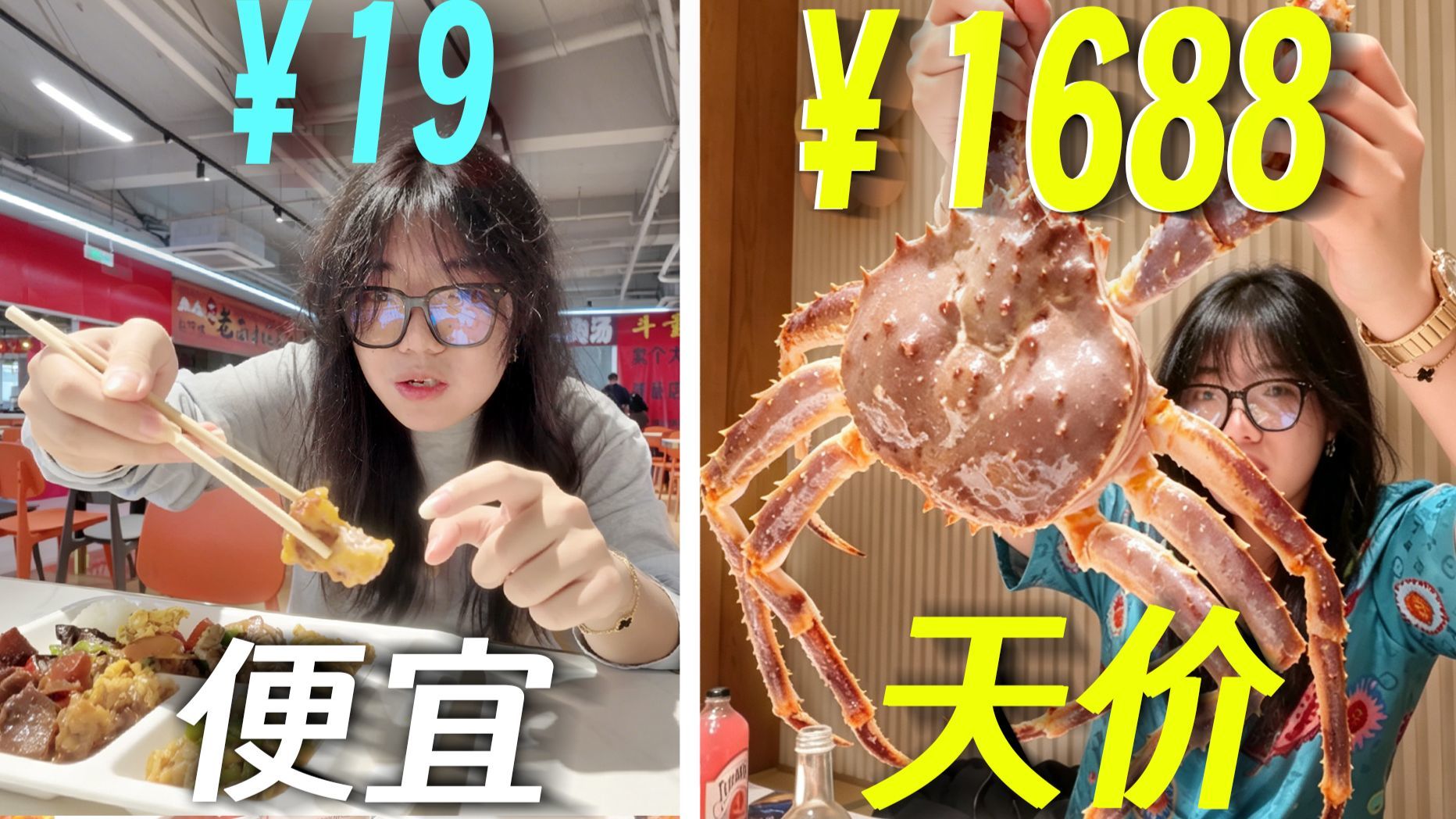 19元vs1688元！差价100倍的自助餐，差距到底能有多大！真的能够吃回本吗？