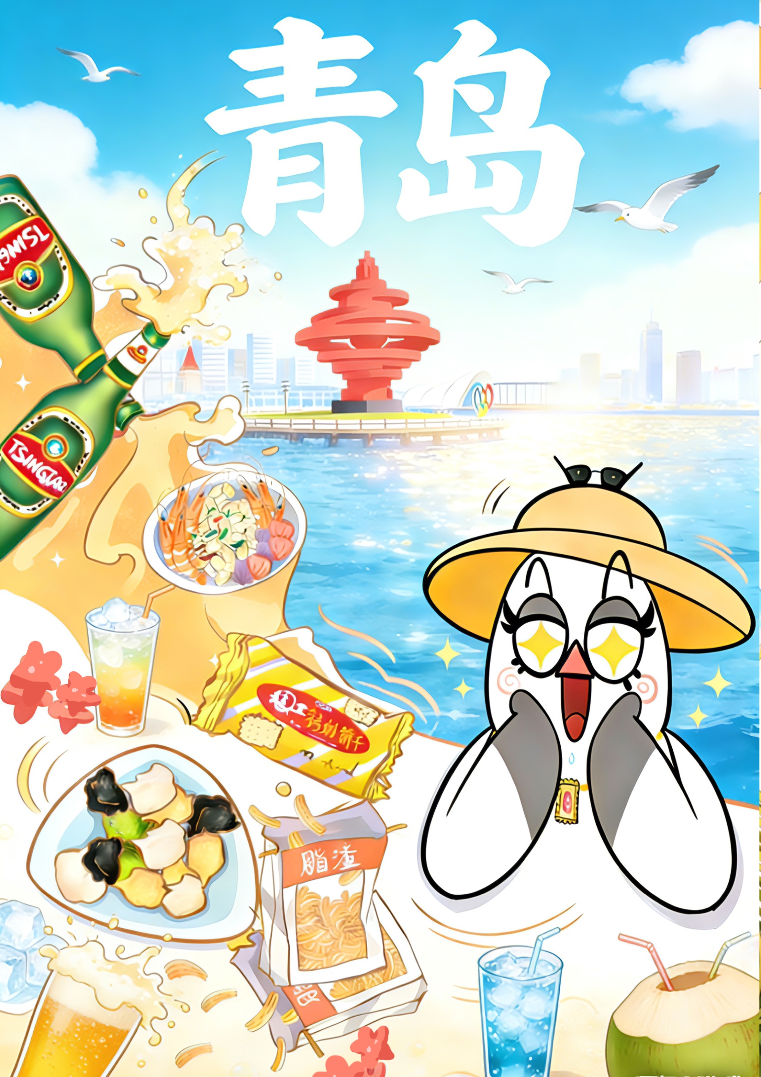 鸥啦奇遇记AIGC成果展 | 姜延梅《欧拉IP》