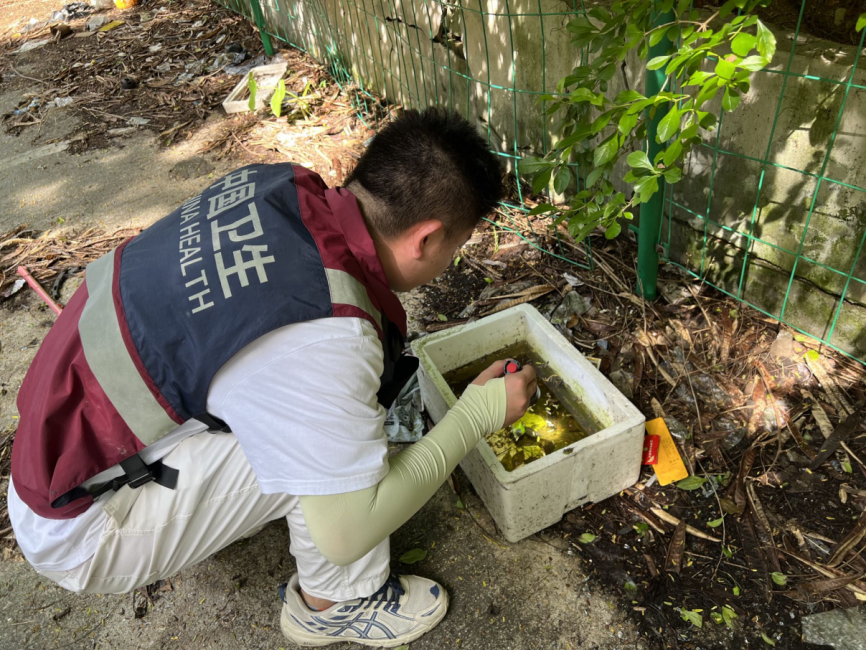 香蜜湖街道硬核灭蚊！爱国卫生行动周，守护你远离“蚊扰”