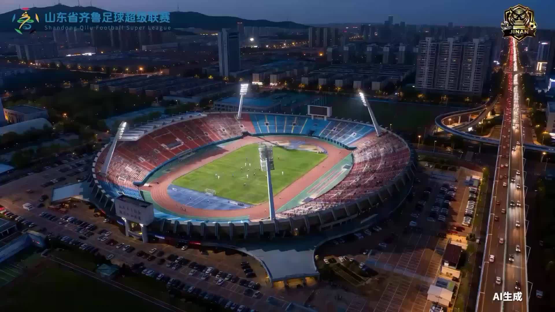 4.25济南必胜！齐鲁超赛济南队最“虎”应援来了