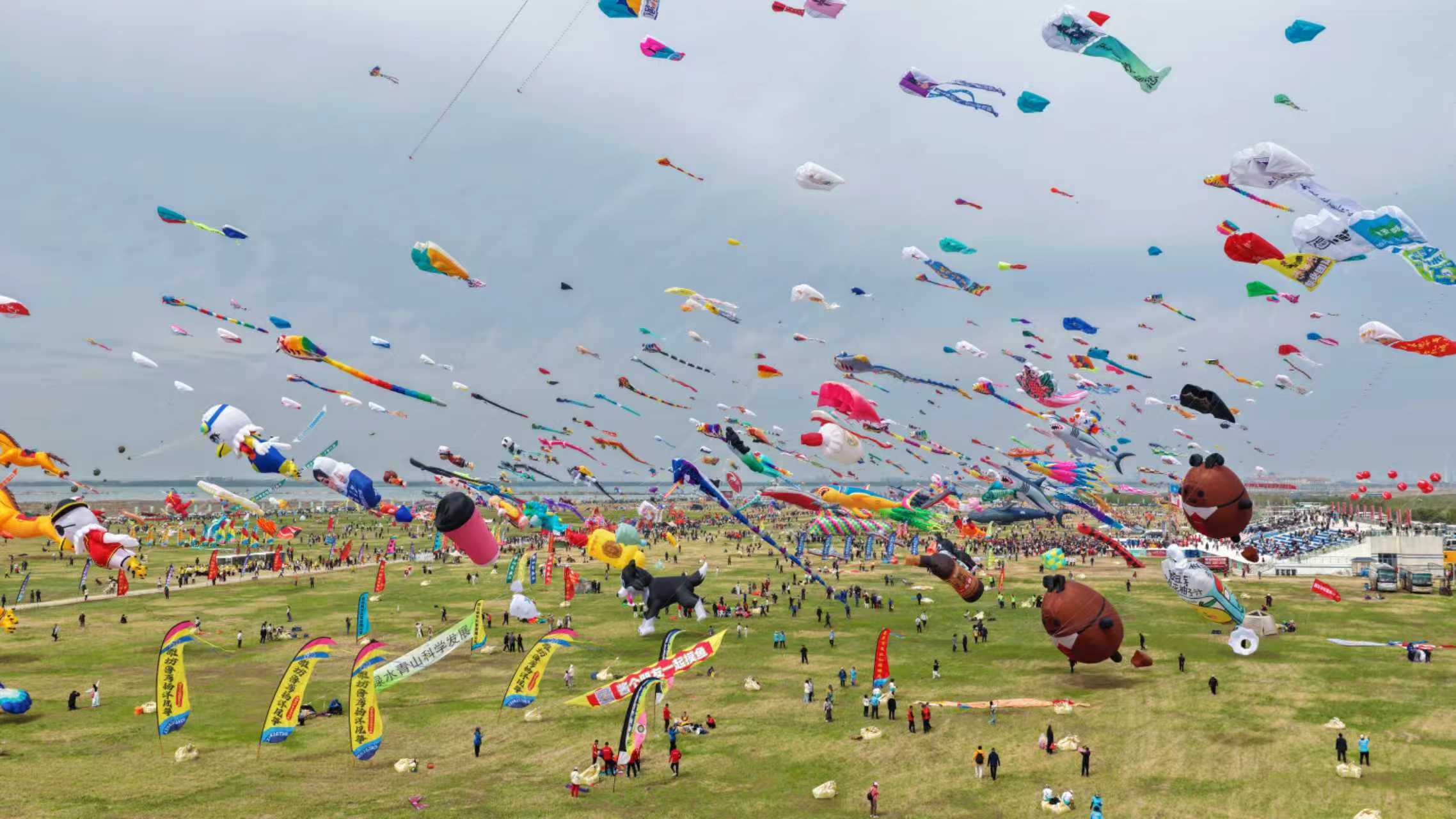 第22届世界风筝锦标赛预赛暨2026潍坊风筝大赛预赛在潍坊滨海开赛