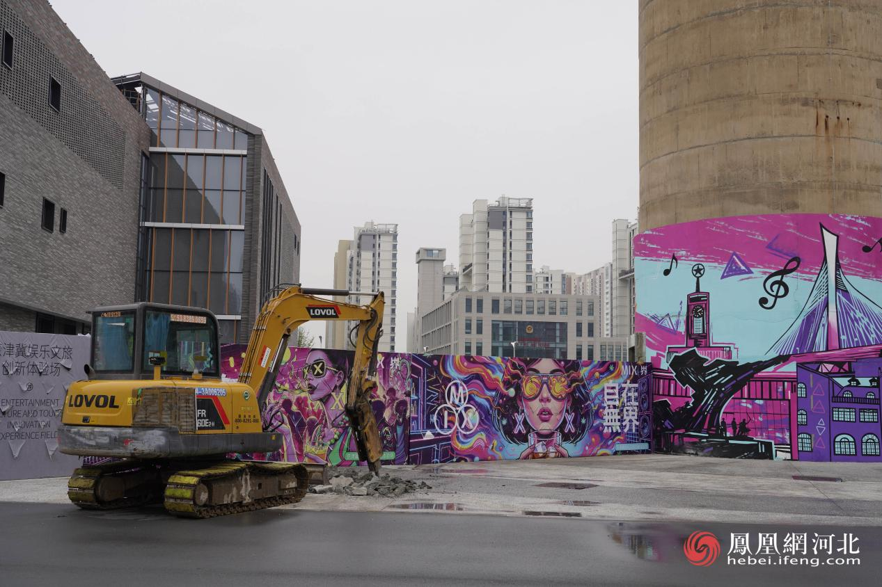 石家庄织音二期建设现场