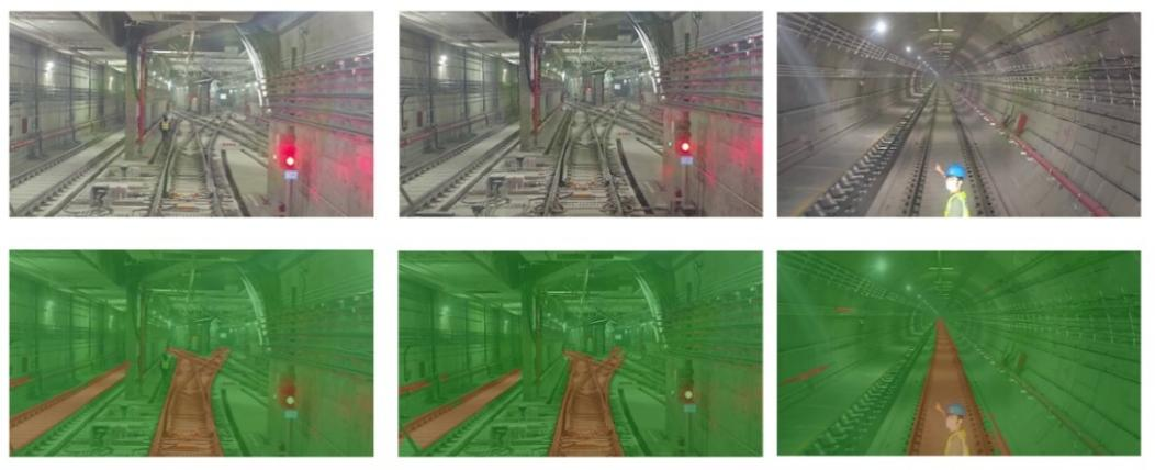 图为列车自主运行系统