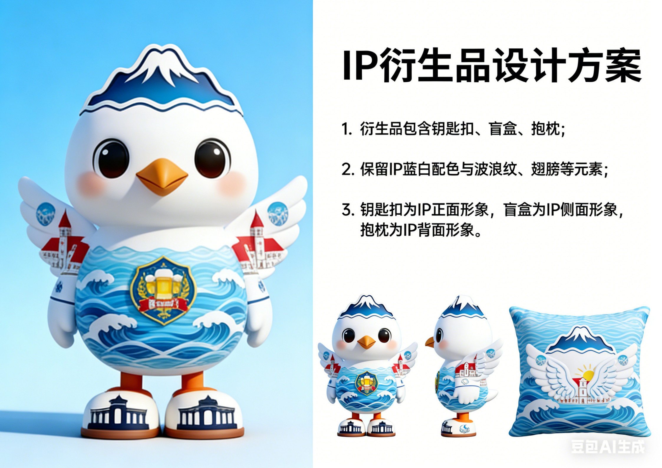 鸥啦奇遇记AIGC成果展 | 纪雨含《欧拉&middot;岛城鸥语》