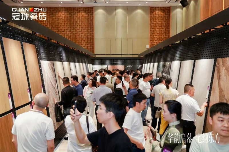 2026佛山潭洲展精彩回顾！冠珠瓷砖以「东方宅院」交付生活美学新提案