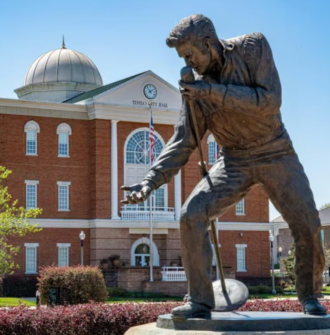 图注：孟菲斯是猫王的故乡