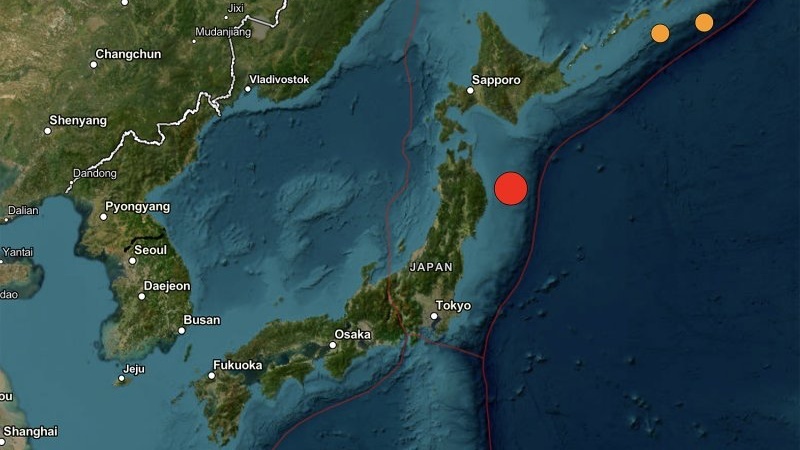 日本东北海域发生7.5级地震 岩手青森北海道恐现3米海啸