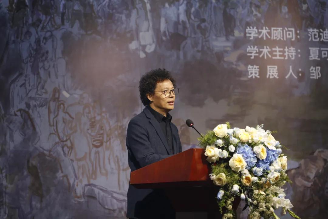 与文徵明隔世“对画”：张淳绘画作品展在无锡开幕