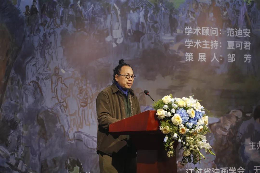 与文徵明隔世“对画”：张淳绘画作品展在无锡开幕