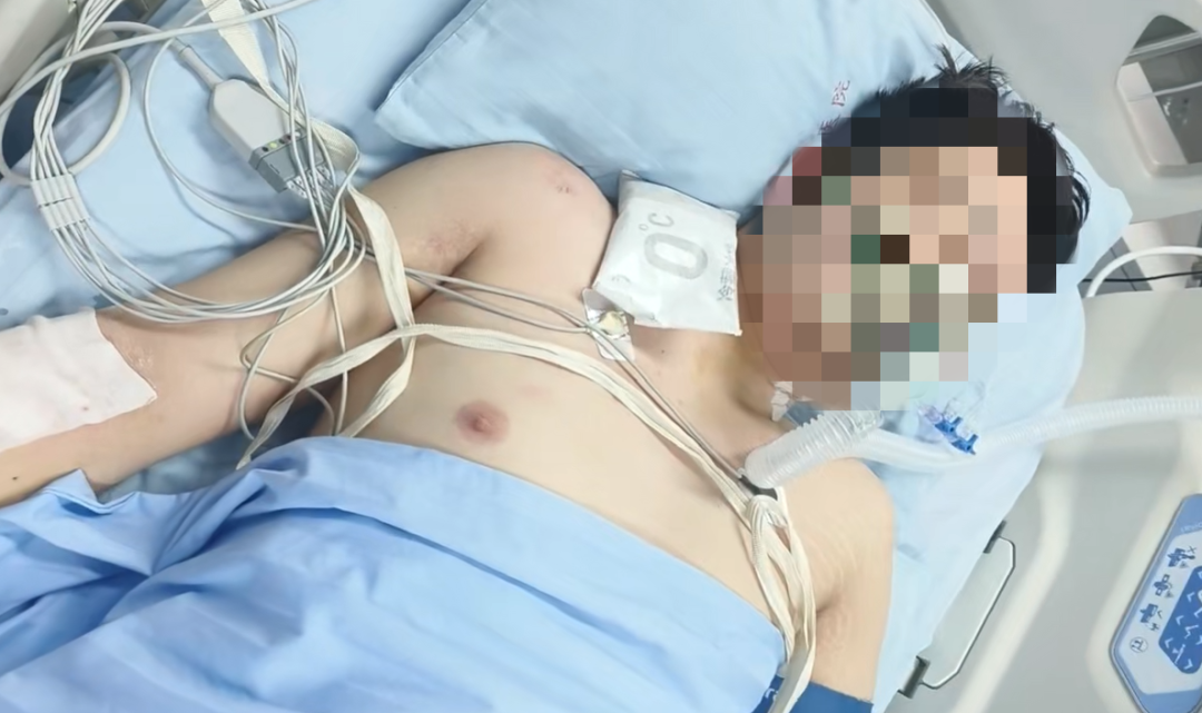 小李在西藏拉萨医院治疗