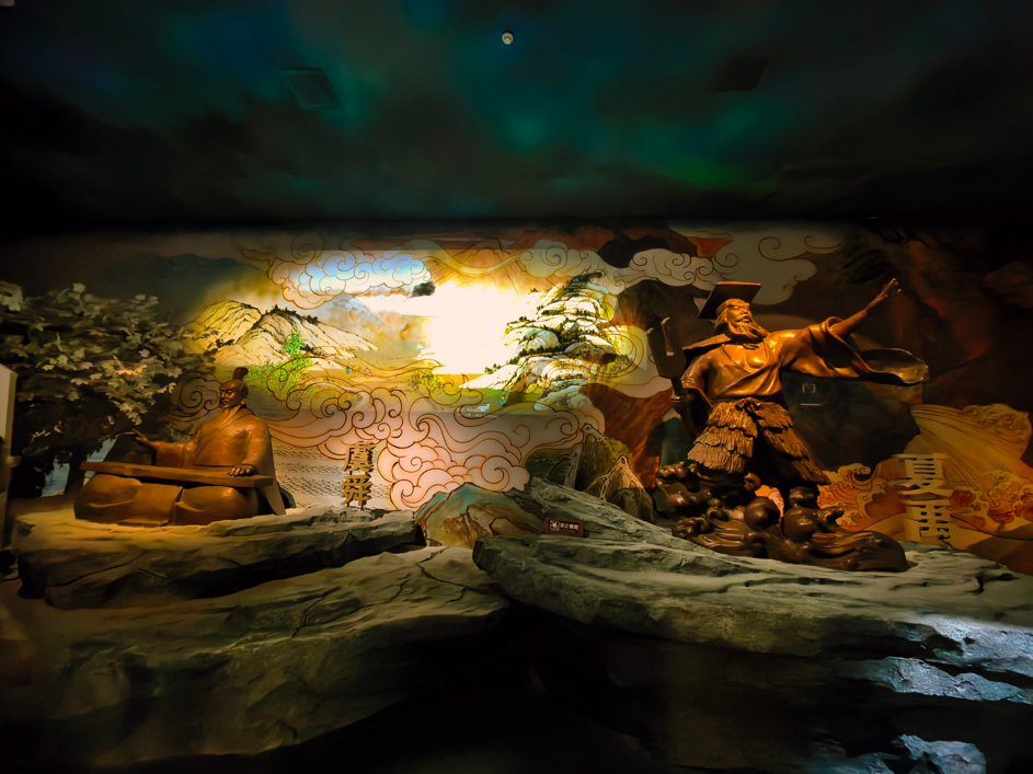 池盐孕古邑 戏台映河东