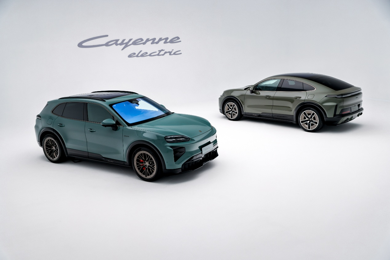 纯电动Cayenne Turbo 和纯电动 Cayenne Turbo Coup&eacute;在北京车展正式亮相