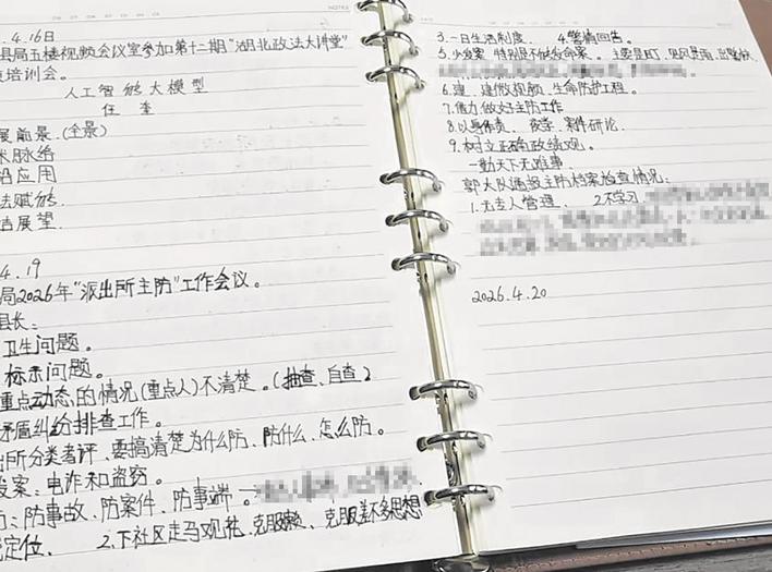 毛新宇的工作日记定格在4月20日