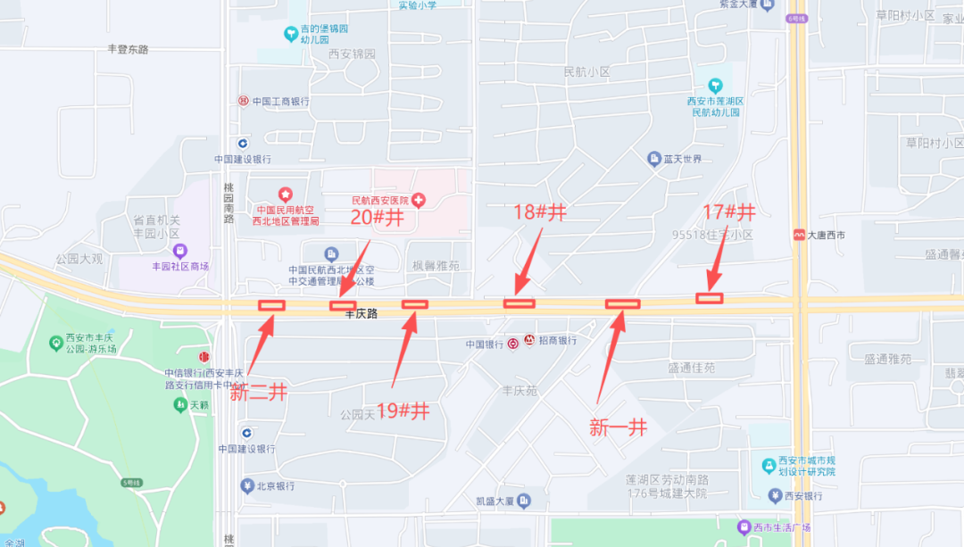 图1：围挡点位示意图