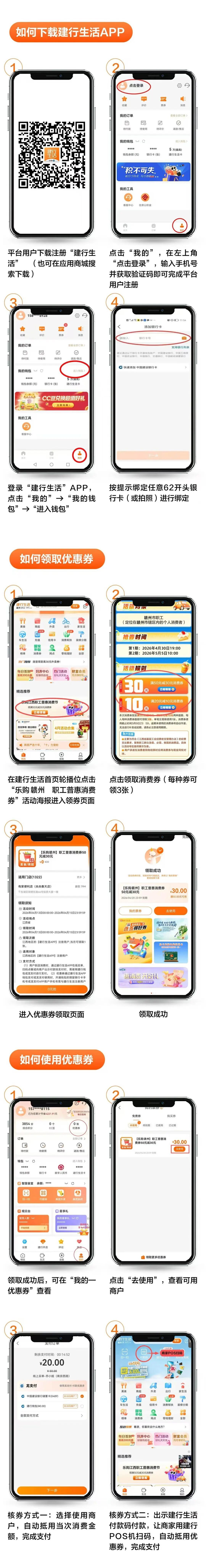 消费券使用不限绑定建设银行卡，可绑定任意62开头银行卡进行消费。