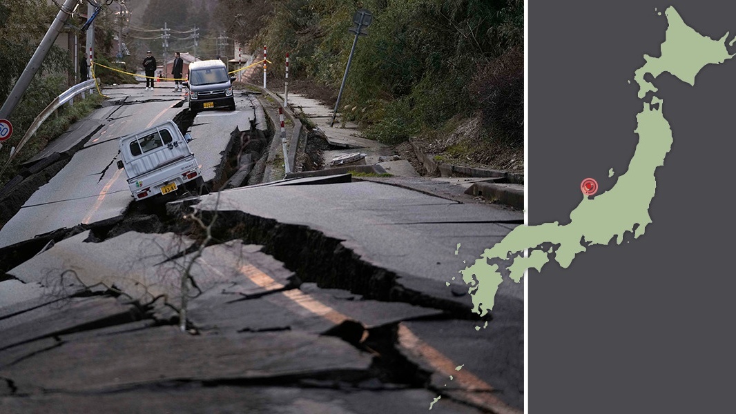 新闻背景｜日本近年7级以上强震频发 能登半岛7.6级灾情惨重